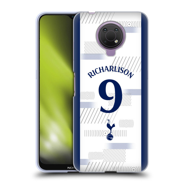 Tottenham Hotspur F.C. 2023/24 Players Richarlison Soft Gel Case for Nokia G10