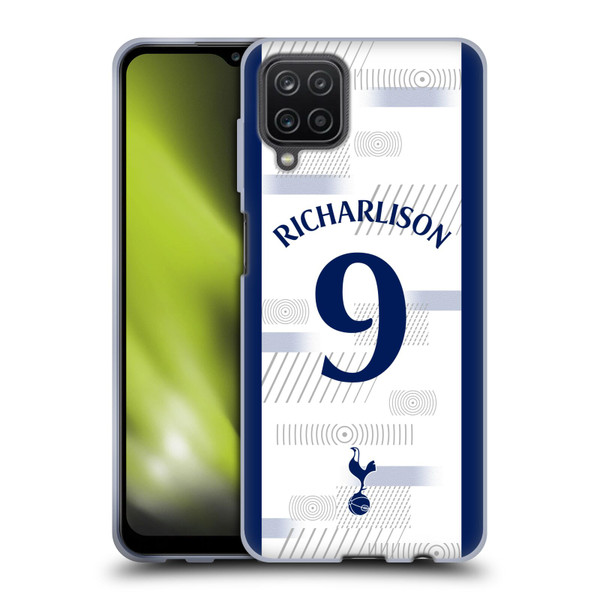 Tottenham Hotspur F.C. 2023/24 Players Richarlison Soft Gel Case for Samsung Galaxy A12 (2020)