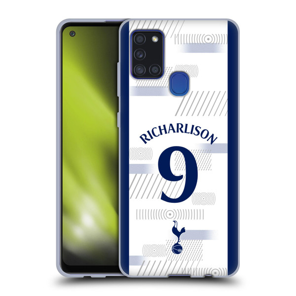 Tottenham Hotspur F.C. 2023/24 Players Richarlison Soft Gel Case for Samsung Galaxy A21s (2020)