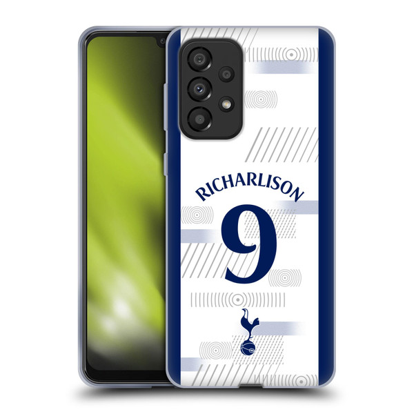 Tottenham Hotspur F.C. 2023/24 Players Richarlison Soft Gel Case for Samsung Galaxy A33 5G (2022)