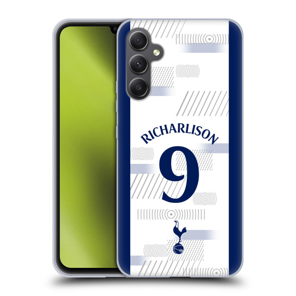 Tottenham Hotspur F.C. 2023/24 Players Richarlison Soft Gel Case for Samsung Galaxy A34 5G