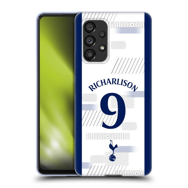Tottenham Hotspur F.C. 2023/24 Players Richarlison Soft Gel Case for Samsung Galaxy A53 5G (2022)