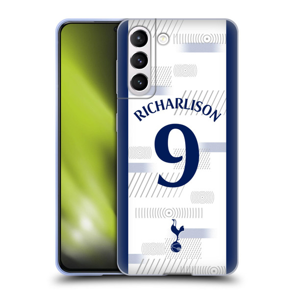 Tottenham Hotspur F.C. 2023/24 Players Richarlison Soft Gel Case for Samsung Galaxy S21 5G