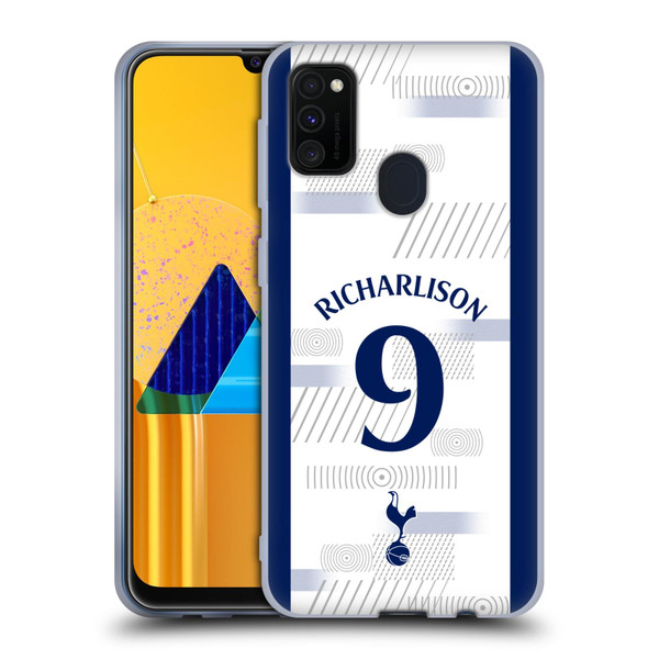 Tottenham Hotspur F.C. 2023/24 Players Richarlison Soft Gel Case for Samsung Galaxy M30s (2019)/M21 (2020)