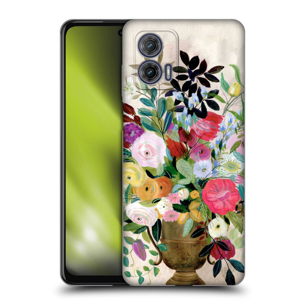 Suzanne Allard Floral Art Beauty Enthroned Soft Gel Case for Motorola Moto G73 5G