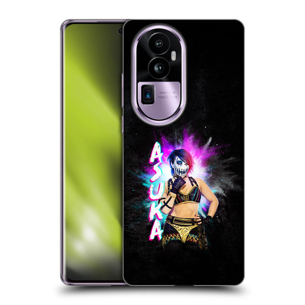WWE Asuka Black Portrait Soft Gel Case for OPPO Reno10 Pro+
