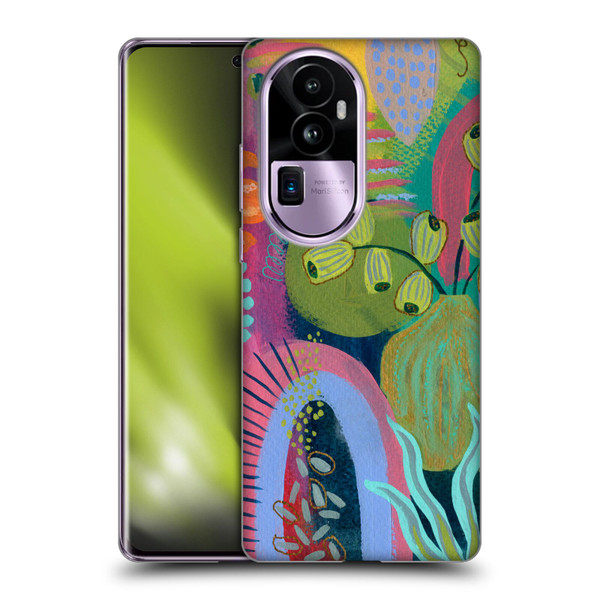 Suzanne Allard Floral Art Seed Pod Soft Gel Case for OPPO Reno10 Pro+