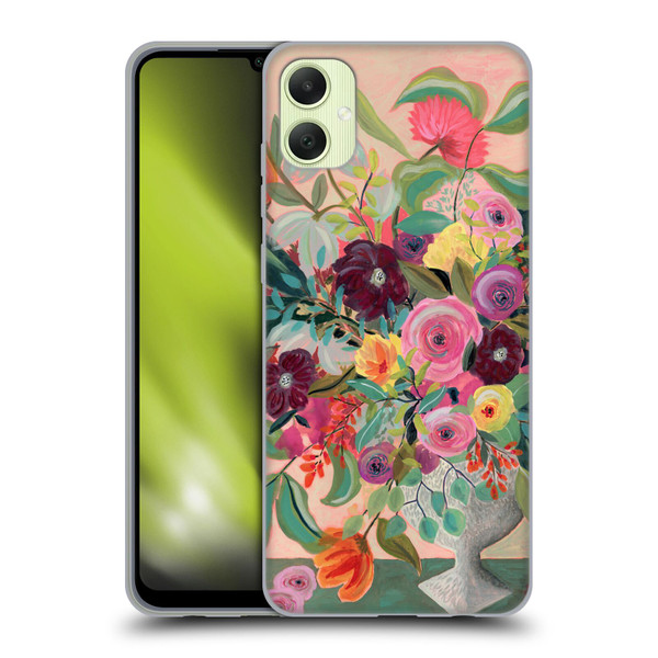Suzanne Allard Floral Art Floral Centerpiece Soft Gel Case for Samsung Galaxy A05