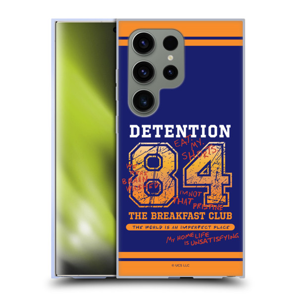 The Breakfast Club Graphics Detention 84 Soft Gel Case for Samsung Galaxy S24 Ultra 5G
