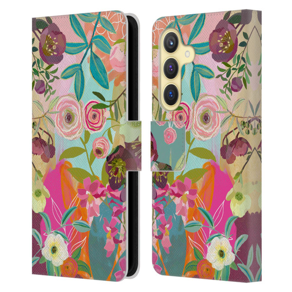 Suzanne Allard Floral Art Chase A Dream Leather Book Wallet Case Cover For Samsung Galaxy S24 5G