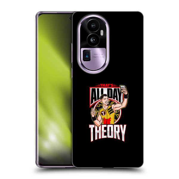 WWE Austin Theory All Day Theory Soft Gel Case for OPPO Reno10 Pro+
