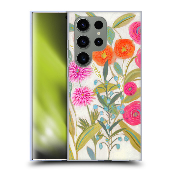 Suzanne Allard Floral Art Joyful Garden Plants Soft Gel Case for Samsung Galaxy S24 Ultra 5G