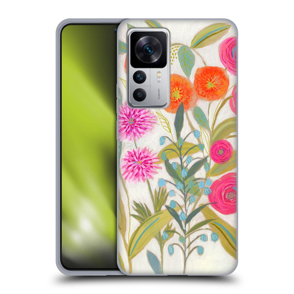 Suzanne Allard Floral Art Joyful Garden Plants Soft Gel Case for Xiaomi 12T 5G / 12T Pro 5G / Redmi K50 Ultra 5G