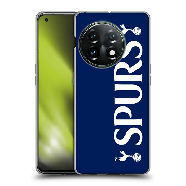 Tottenham Hotspur F.C. Badge SPURS Soft Gel Case for OnePlus 11 5G