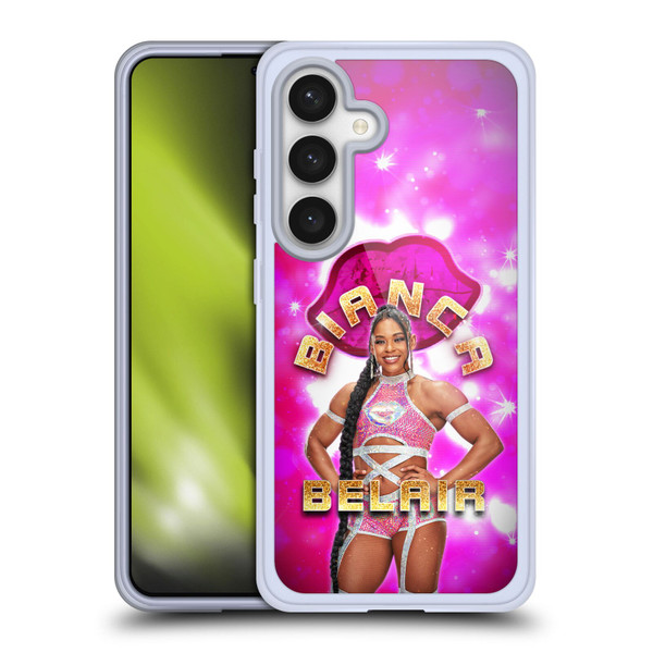 WWE Bianca Belair Portrait Soft Gel Case for Samsung Galaxy S24 5G