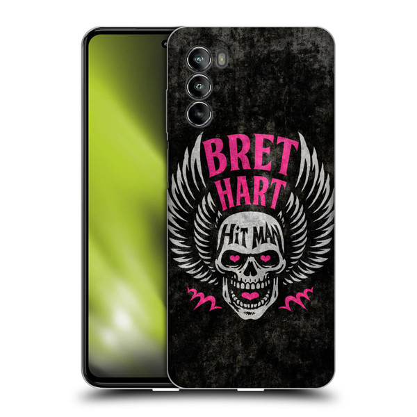 WWE Bret Hart Hitman Skull Soft Gel Case for Motorola Moto G82 5G