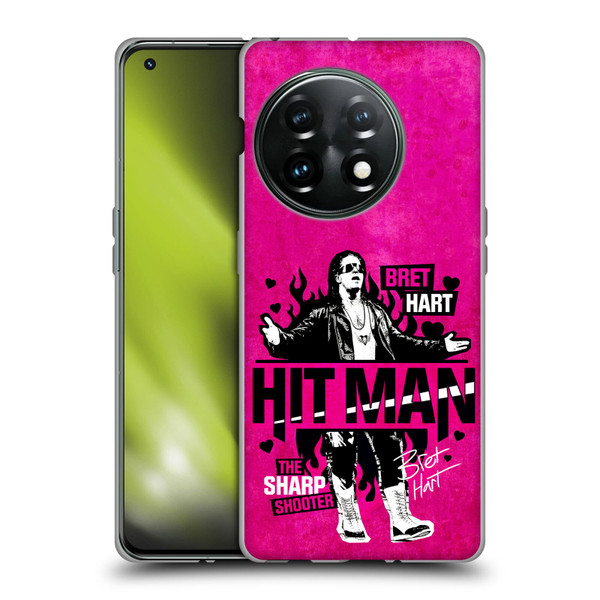 WWE Bret Hart Hitman Soft Gel Case for OnePlus 11 5G