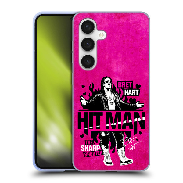 WWE Bret Hart Hitman Soft Gel Case for Samsung Galaxy S24 5G