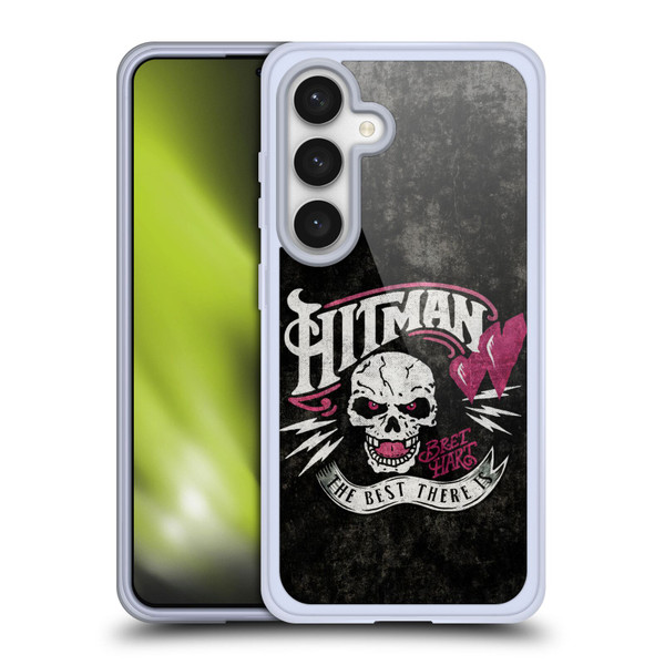 WWE Bret Hart Hitman Logo Soft Gel Case for Samsung Galaxy S24 5G