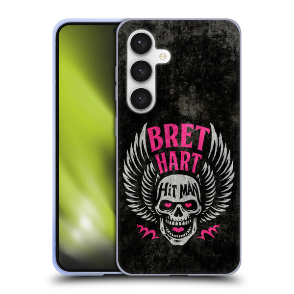 WWE Bret Hart Hitman Skull Soft Gel Case for Samsung Galaxy S24 5G