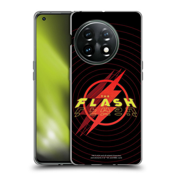 The Flash 2023 Graphics Logo Soft Gel Case for OnePlus 11 5G
