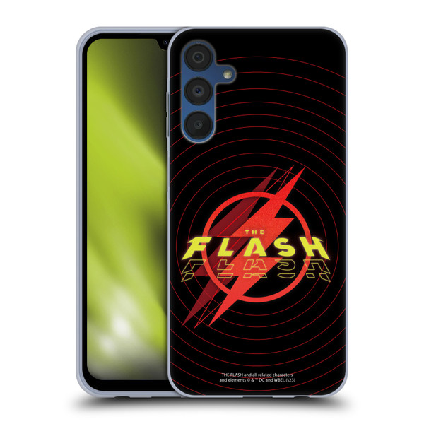 The Flash 2023 Graphics Logo Soft Gel Case for Samsung Galaxy A15