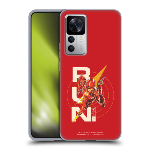 The Flash 2023 Graphics Barry Allen Run Soft Gel Case for Xiaomi 12T 5G / 12T Pro 5G / Redmi K50 Ultra 5G