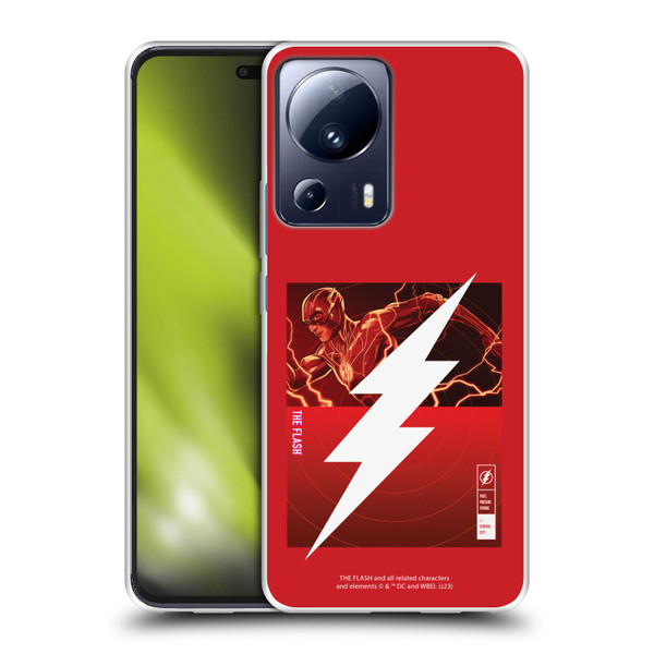 The Flash 2023 Graphics Barry Allen Logo Soft Gel Case for Xiaomi 13 Lite 5G