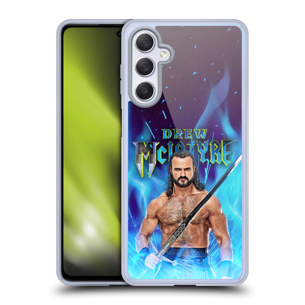 WWE Drew McIntyre Scottish Warrior Soft Gel Case for Samsung Galaxy M54 5G