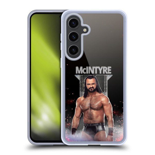 WWE Drew McIntyre LED Image Soft Gel Case for Samsung Galaxy S24+ 5G