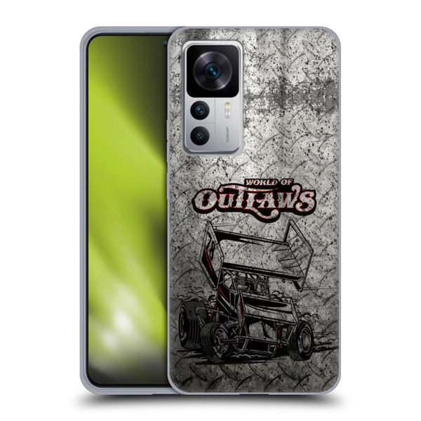 World of Outlaws Western Graphics Sprint Car Soft Gel Case for Xiaomi 12T 5G / 12T Pro 5G / Redmi K50 Ultra 5G