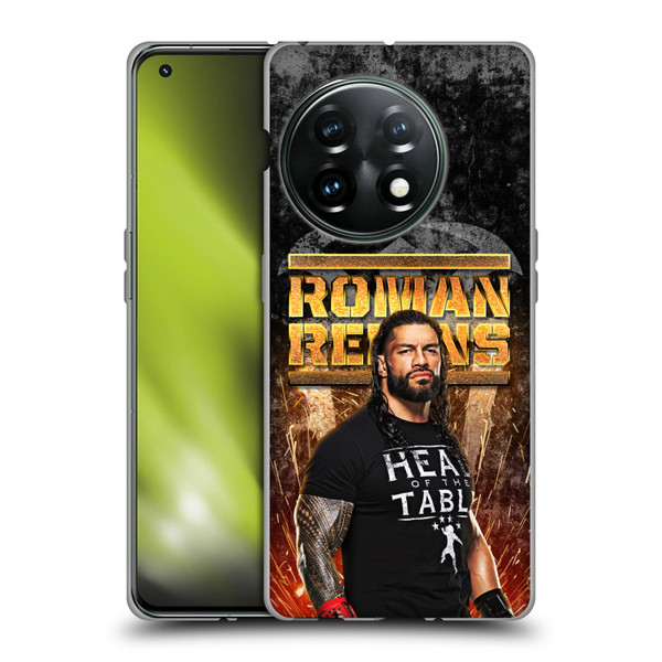 WWE Roman Reigns Grunge Soft Gel Case for OnePlus 11 5G