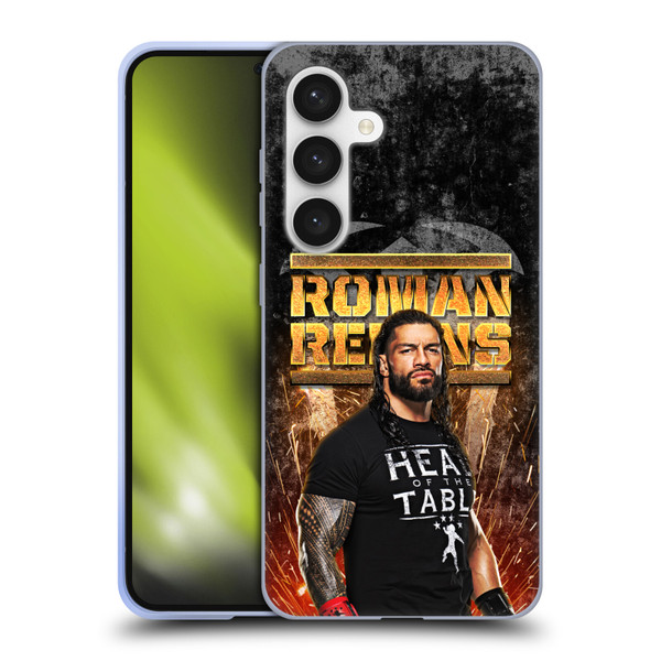 WWE Roman Reigns Grunge Soft Gel Case for Samsung Galaxy S24 5G