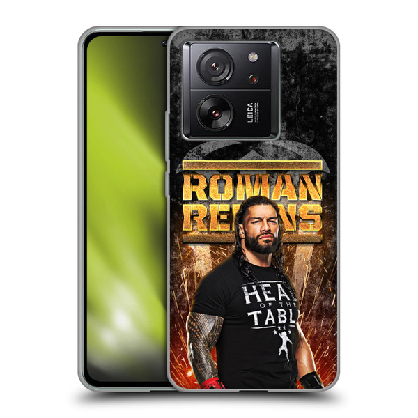 WWE Roman Reigns Grunge Soft Gel Case for Xiaomi 13T 5G / 13T Pro 5G