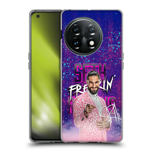WWE Seth Rollins Seth Freakin' Rollins Soft Gel Case for OnePlus 11 5G