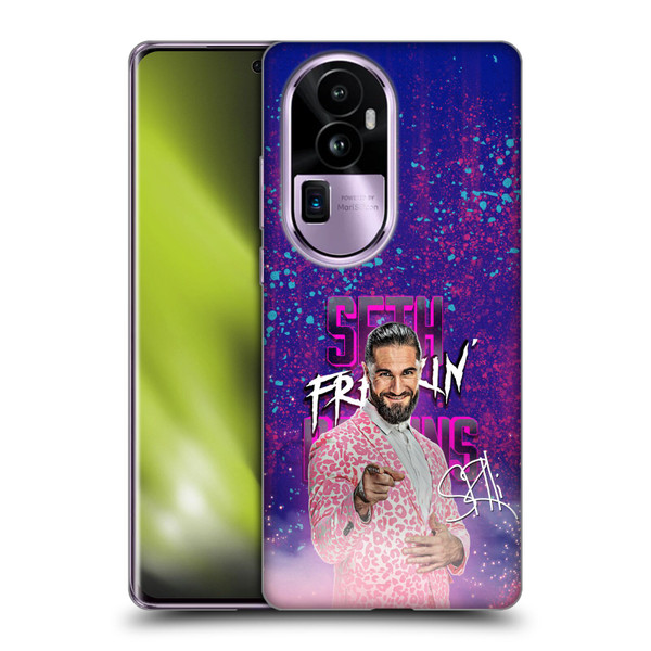 WWE Seth Rollins Seth Freakin' Rollins Soft Gel Case for OPPO Reno10 Pro+