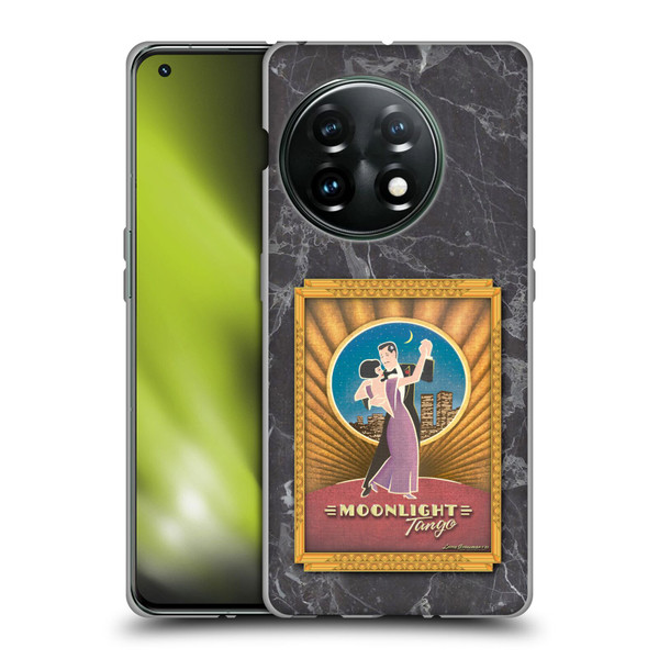 Larry Grossman Retro Collection Moonlight Tango Soft Gel Case for OnePlus 11 5G