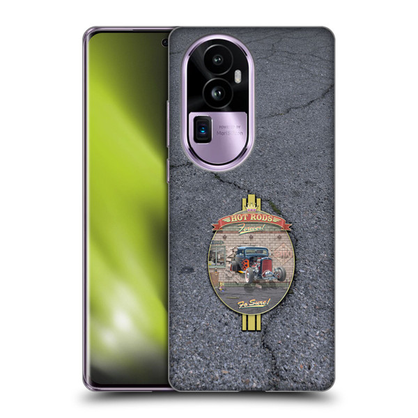 Larry Grossman Retro Collection Hot Rods Forever Soft Gel Case for OPPO Reno10 Pro+