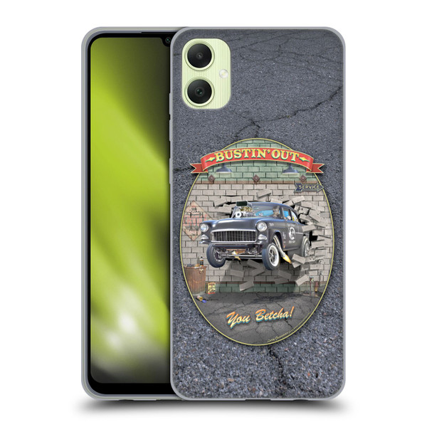 Larry Grossman Retro Collection Bustin' Out '55 Gasser Soft Gel Case for Samsung Galaxy A05