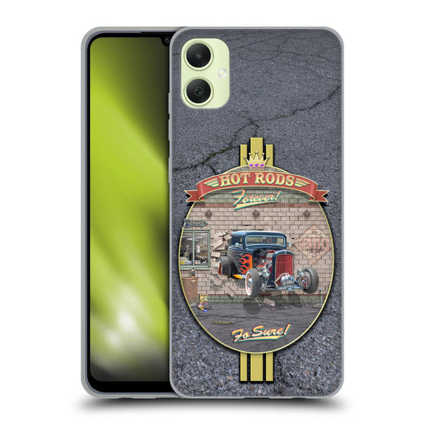 Larry Grossman Retro Collection Hot Rods Forever Soft Gel Case for Samsung Galaxy A05