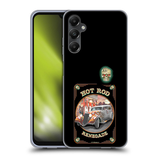 Larry Grossman Retro Collection Hot Rod Renegade Soft Gel Case for Samsung Galaxy A05s