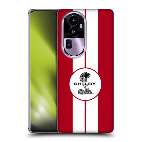 Shelby Car Graphics 1965 427 S/C Red Soft Gel Case for OPPO Reno10 Pro+