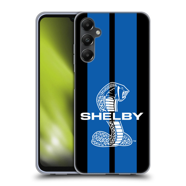 Shelby Car Graphics Blue Soft Gel Case for Samsung Galaxy A05s