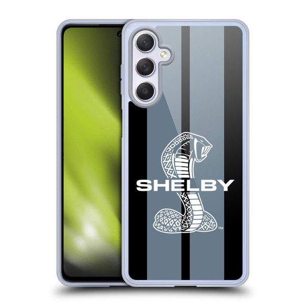Shelby Car Graphics Gray Soft Gel Case for Samsung Galaxy M54 5G