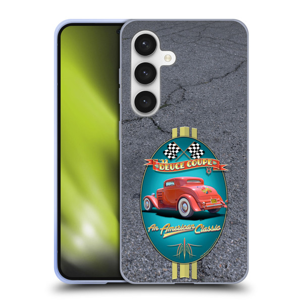 Larry Grossman Retro Collection Deuce Coupe Classic Soft Gel Case for Samsung Galaxy S24 5G