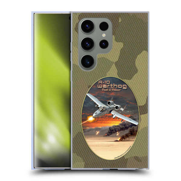 Larry Grossman Retro Collection A-10 Warthog Soft Gel Case for Samsung Galaxy S24 Ultra 5G