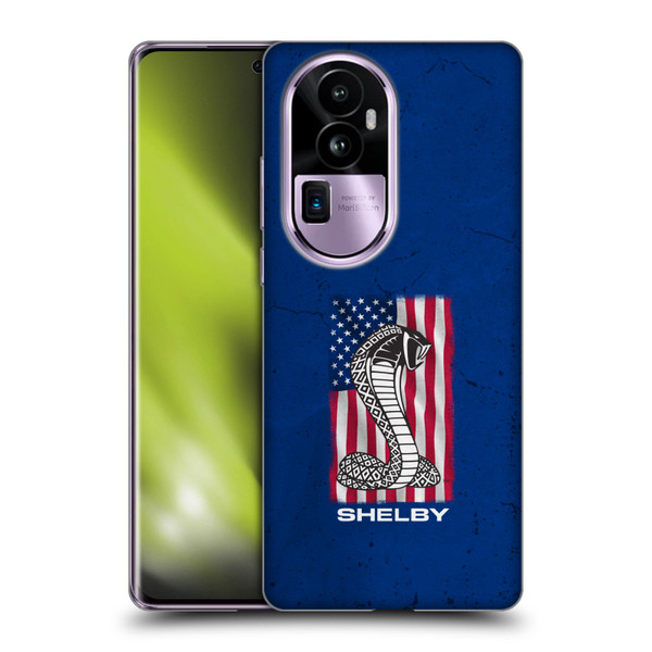 Shelby Logos American Flag Soft Gel Case for OPPO Reno10 Pro+