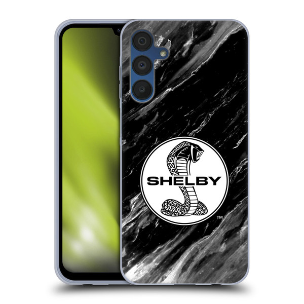 Shelby Logos Marble Soft Gel Case for Samsung Galaxy A15