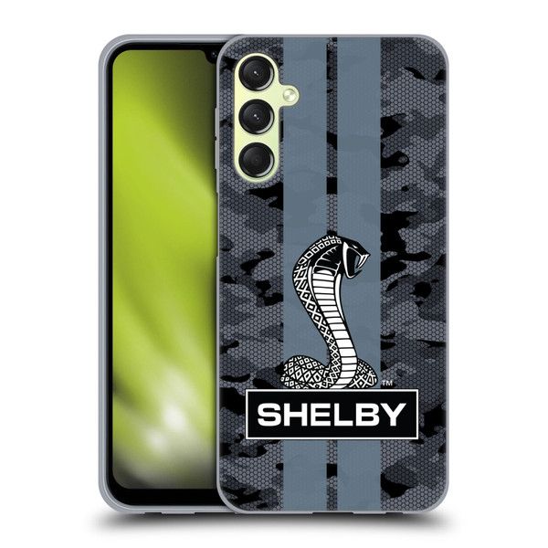 Shelby Logos Camouflage Soft Gel Case for Samsung Galaxy A24 4G / Galaxy M34 5G