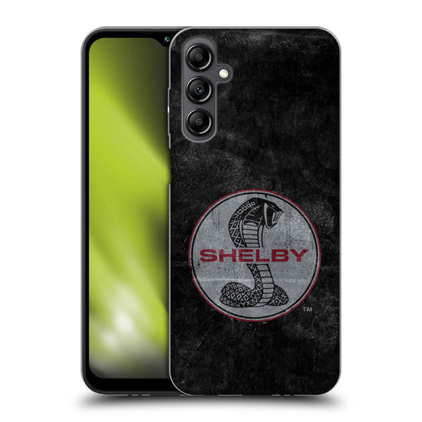 Shelby Logos Distressed Black Soft Gel Case for Samsung Galaxy M14 5G